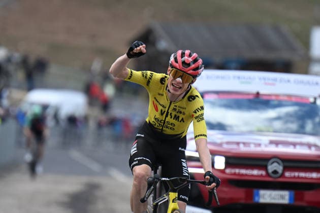 15-05-2026 Giro D italia; Tappa 07 Formia - Blockhaus; 2026, Visma - Lease A Bike; Vingegaard, Jonas; Blockhaus; 