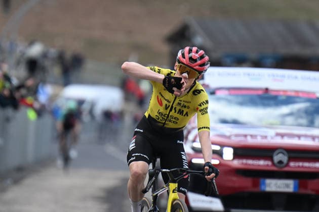 15-05-2026 Giro D italia; Tappa 07 Formia - Blockhaus; 2026, Visma - Lease A Bike; Vingegaard, Jonas; Blockhaus; 