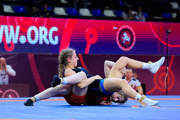 U17, U 17 Wrestling European Championships 53kg WW - Lea Maria Lingscheidt (GER) df. Ruslana Carapetiant (MDA) Samokov Arena Samokov Bulgaria