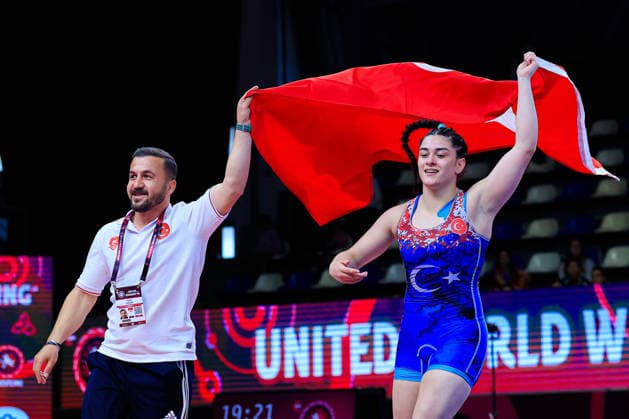U17, U 17 Wrestling European Championships 69kg WW - Kiymet Rumeysa Tezcan (TUR) Samokov Arena Samokov Bulgaria