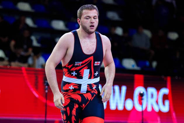 U17, U 17 Wrestling European Championships 110kg FS - Murtaz Bagdavadze (GEO)