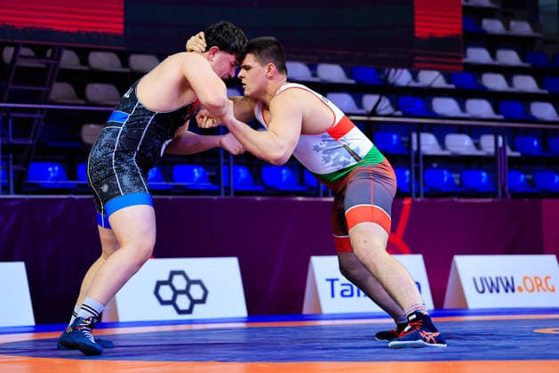 U17, U 17 Wrestling European Championships 110kg FS - Stefan Rachev Stefanov (BUL) df. Abdurrahman Muhammed Baysal (TUR)