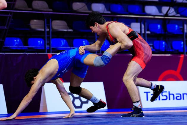 U17, U 17 Wrestling European Championships 65kg FS - Rashid Nazarov (AZE) df. Sacha Serge Michel Aubert (FRA)