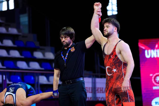 U17, U 17 Wrestling European Championships 80kg FS - Emirhan Cayir (TUR) df. Arshavir Darakhshanifara (FIN)
