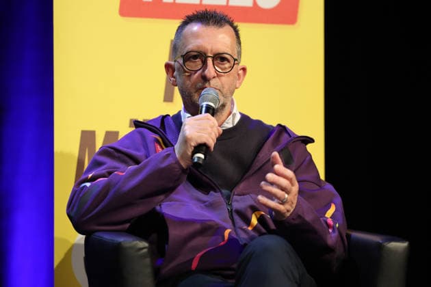 15.05.2026, Fussball, Saison 2025 2026, Ehrenamtsgala des Saarländischen Fußballverbandes, Minister für Inneres, Bauen und des Saarlandes Reinhold Jost Neunkirchen Gebläsehalle Saarland Deutschland (DEU) Copyright: xSebastianxBachx