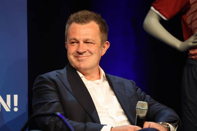 15.05.2026, Fussball, Saison 2025 2026, Ehrenamtsgala des Saarländischen Fußballverbandes, Vize-Präsident Swen Hoffmann (SV 07 Elversberg) Neunkirchen Gebläsehalle Saarland Deutschland (DEU) Copyright: xSebastianxBachx