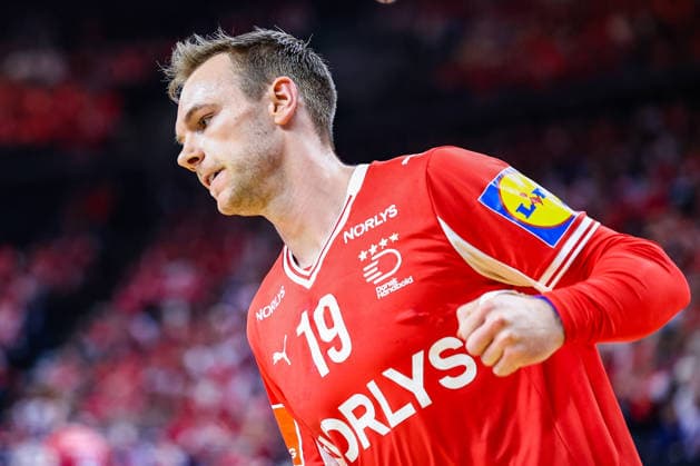 15.05.2026, xIAJx, Handball, Länderspiel, Testspiel, Dänemark - Deutschland, Royal Arena Kopenhagen: Mathias Gidsel (Dänemark 19) Dänemark
