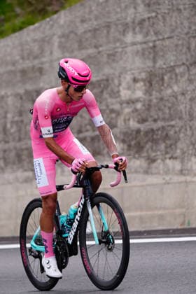 Portugal™s Afonso Oliveira Eulalio of Bahrain Victorious during Stage 7 of the Giro d™Italia, from Formia to Blockhaus, Italy, Friday, May 15, 2026.  Copyright: xFabioxFerrari LaPressex