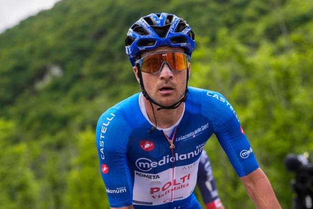 Spain™s Diego Pablo Sevilla Lopez of Team Polti VisitMalta during Stage 7 of the Giro d™Italia, from Formia to Blockhaus, Italy, Friday, May 15, 2026.  Copyright: xFabioxFerrari LaPressex