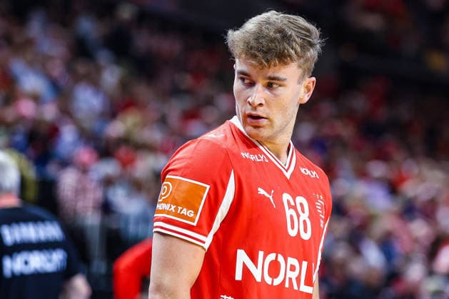 15.05.2026, xIAJx, Handball, Länderspiel, Testspiel, Dänemark - Deutschland, Royal Arena Kopenhagen:Victor Norlyk (Dänemark 68) Dänemark