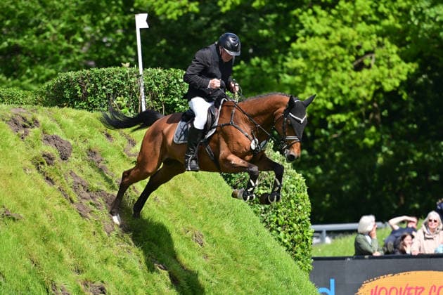 GER; Al Shira aa Deutsches Spring- & Dressur Derby Hamburg 15.05.2026, GER; Al Shira aa Deutsches Spring- & Dressur Derby Hamburg, Preis der Dreame.de - CSI4* Al Shira aa Derby Tour: 2. Qualifikation zum Deutsches Spring-Derby im Bild Stefan Jensen (GER) auf Casoni am Wall