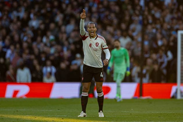 Football - FA Premier League - Aston Villa FC v Liverpool FC BIRMINGHAM, ENGLAND - Friday, May 15, 2026: Liverpool s captain Virgil van Dijk during the FA Premier League match between Aston Villa FC and Liverpool FC at Villa Park. (Photo by David Rawcliffe Propaganda) BIRMINGHAM Villa Park WEST MIDLANDS ENGLAND  Copyright: xDavidxRawcliffex P2026-05-15-Aston Villa_Liverpool-44