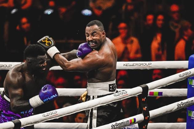 Bei der Ringside Zone – Night of the Heavyweights in der SAP Arena Mannheim traf Nelvie Tiafack auf Mateus Munhoz. Die Fotogalerie zeigt intensive Szenen des Schwergewichtsduells, harte Schlagabtausche und emotionale Momente eines hochklassigen Boxabends vor tausenden Zuschauern. Ringside, 15.05.2026, Mannheim, SAP Arena