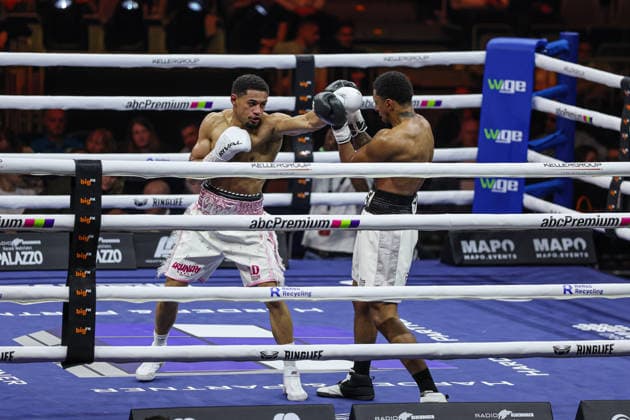 Oluwole Ciosek vs. Shae Green beim Ringside Series 2026 - Night of Heavyweights am 15.05.26 in SAP Arena, Mannheim xamx Foto: Alfio Marino