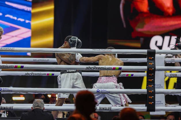 Oluwole Ciosek vs. Shae Green beim Ringside Series 2026 - Night of Heavyweights am 15.05.26 in SAP Arena, Mannheim xamx Foto: Alfio Marino