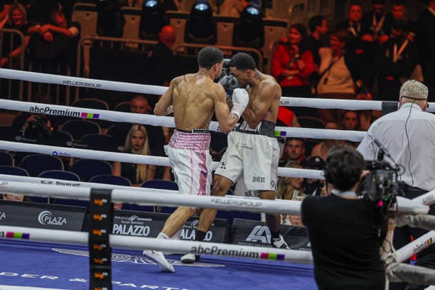 Oluwole Ciosek vs. Shae Green beim Ringside Series 2026 - Night of Heavyweights am 15.05.26 in SAP Arena, Mannheim xamx Foto: Alfio Marino