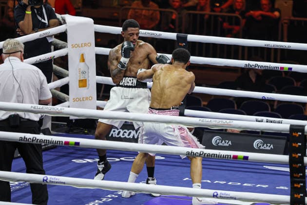 Oluwole Ciosek vs. Shae Green beim Ringside Series 2026 - Night of Heavyweights am 15.05.26 in SAP Arena, Mannheim xamx Foto: Alfio Marino