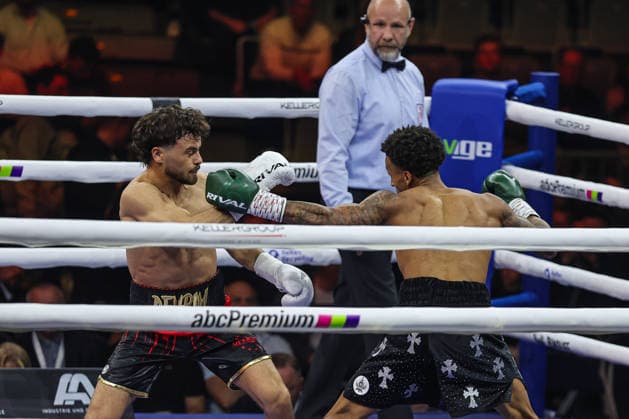 Devrim Gökduman vs. Franklyn Dwomoh beim Ringside Series 2026 - Night of Heavyweights am 15.05.26 in SAP Arena, Mannheim xamx Foto: Alfio Marino