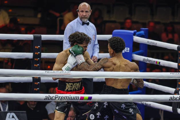 Devrim Gökduman vs. Franklyn Dwomoh beim Ringside Series 2026 - Night of Heavyweights am 15.05.26 in SAP Arena, Mannheim xamx Foto: Alfio Marino