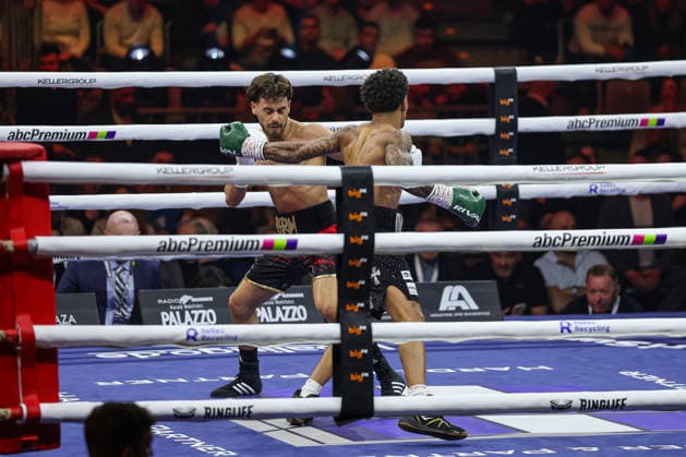 Devrim Gökduman vs. Franklyn Dwomoh beim Ringside Series 2026 - Night of Heavyweights am 15.05.26 in SAP Arena, Mannheim xamx Foto: Alfio Marino