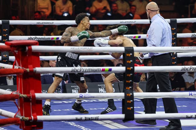 Devrim Gökduman vs. Franklyn Dwomoh beim Ringside Series 2026 - Night of Heavyweights am 15.05.26 in SAP Arena, Mannheim xamx Foto: Alfio Marino