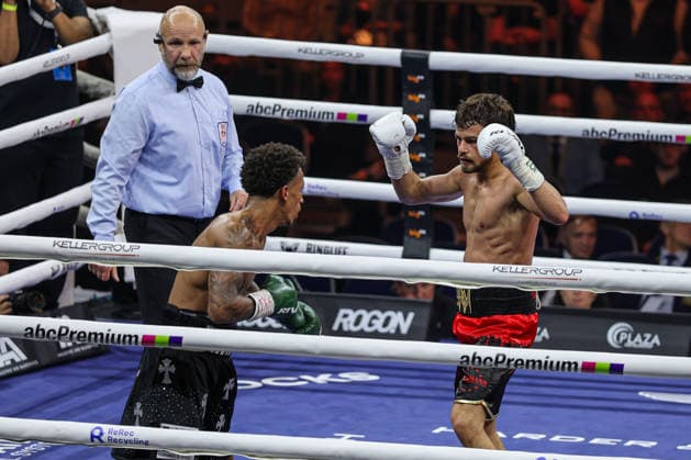 Devrim Gökduman vs. Franklyn Dwomoh beim Ringside Series 2026 - Night of Heavyweights am 15.05.26 in SAP Arena, Mannheim xamx Foto: Alfio Marino