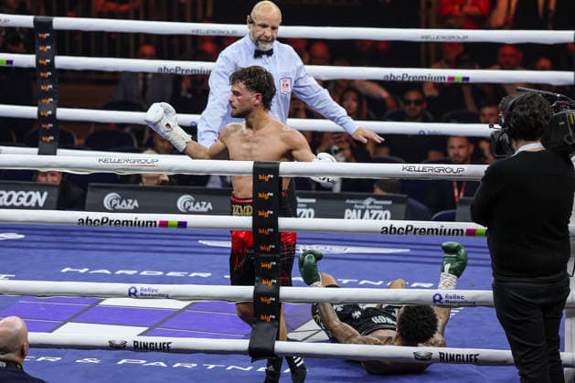 Devrim Gökduman vs. Franklyn Dwomoh beim Ringside Series 2026 - Night of Heavyweights am 15.05.26 in SAP Arena, Mannheim xamx Foto: Alfio Marino
