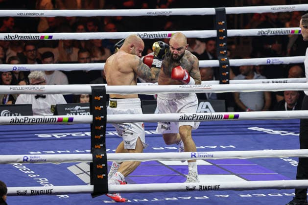 Edmon RInglife Avagyan vs. Patrick Fiala beim Ringside Series 2026 - Night of Heavyweights am 15.05.26 in SAP Arena, Mannheim xamx Foto: Alfio Marino