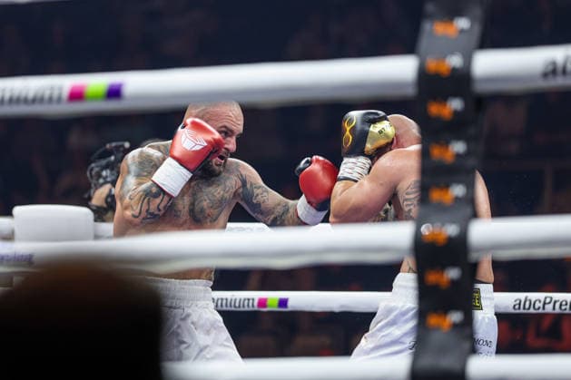 Edmon RInglife Avagyan vs. Patrick Fiala beim Ringside Series 2026 - Night of Heavyweights am 15.05.26 in SAP Arena, Mannheim xamx Foto: Alfio Marino