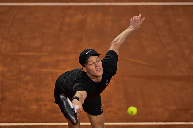 TENNIS - Internazionali di Tennis - Internazionali BNL d Italia Photo by IPA ABACAPRESS.COM84732546 - Jannik Sinner of Italy against Daniil Medvedev during the Internazionali BNL d Italia Day Eleven at Foro Italico on May 15, 2026 in Rome, Italy. Rome Italy  Copyright: xIPAxSport ABACAx
