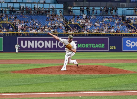 May 15, 2026, U.S.: Tampa Bay Rays pitcher JESSE SCHOLTENS (65) on the mound in relief against the Miami Marlins. The Tampa Bay Rays hosted the Miami Marlins at Tropicana Field in St. Petersburg, FL. MLB, Baseball Herren, USA 2026: Miami Marlins 2:7 Tampa Bay Rays  - ZUMAm299 20260515_znp_m299_021 Copyright: xTaylorxMcFeex
