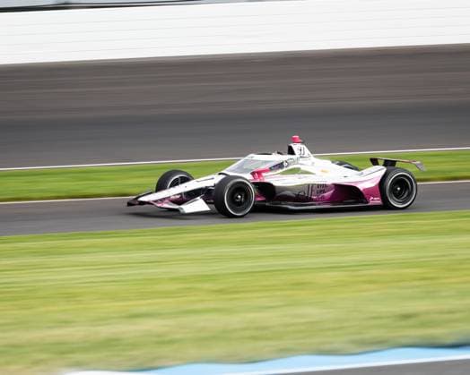 May 15, 2026, Speedway, Indiana, USA: KATHERINE LEGGE, driver of the No. 11 Chevrolet for HMD Motorsports with A.J. Foyt Racing, drives onto the track during Fast Friday of the 110th Indianapolis 500 at Indianapolis Motor Speedway. IndyCar, Indy Car, IRL, USA 2026: Indy 500 Fast Friday Practice  - ZUMAw173 20260515_zsp_w173_001 Copyright: xLukexWelshx