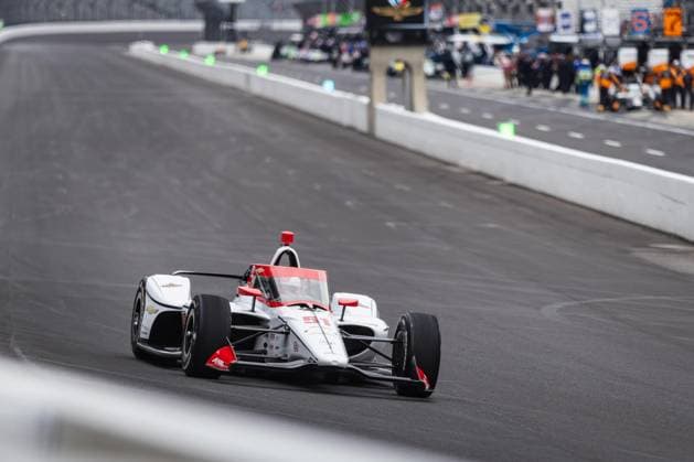 May 15, 2026, Speedway, Indiana, USA: JACOB ABEL, driver of the No. 51 Chevrolet for Abel Motorsports, drives into Turn 1 during Fast Friday of the 110th Indianapolis 500 at Indianapolis Motor Speedway. IndyCar, Indy Car, IRL, USA 2026: Indy 500 Fast Friday Practice  - ZUMAw173 20260515_zsp_w173_039 Copyright: xLukexWelshx