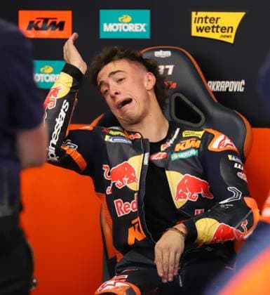 May 15, 2026, Sabadell, Barcelona, Spain: Montmelo Spain May 15, 2026 Pedro Acosta (37 ESP KTM) gestures during race at the MotoGP Catalonia Grand Prix 2025 in Montmelo Spain on 15 September 2026 MotoGP 2026: Catalonia Grand Prix  - ZUMAu50_ 20260515_zsp_u50_096 Copyright: xXavixUrgelesx