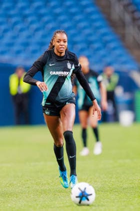 May 15, 2026, Seattle, Washington, USA: NY Gotham FC Forward JORDYNN DUDLEY ( 2) in action during a NWSL 2026 regular season game between Seattle Reign FC and NY Gotham FC at Lumen Field in Seattle on May 15, 2026. Gotham FC won 2:0. Seattle USA - ZUMAw150 20260515_zsp_w150_031 Copyright: xJasonxWangx