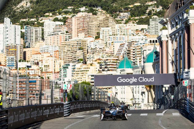 2026 FORMULA E MONACO ePRIX 13 DA COSTA Antonio Felix (prt), Jaguar TCS Racing, Jaguar I-Type 7, action during the Monaco ePrix, 9th and 10th round of the 2025-26 ABB FIA Formula E World Championship, WM, Weltmeisterschaft on the Circuit de Monaco from Mai 16 to 17, 2026 in Monte-Carlo, Monaco - Monte-CarloMonaco  Copyright: xJULIENxDELFOSSEx