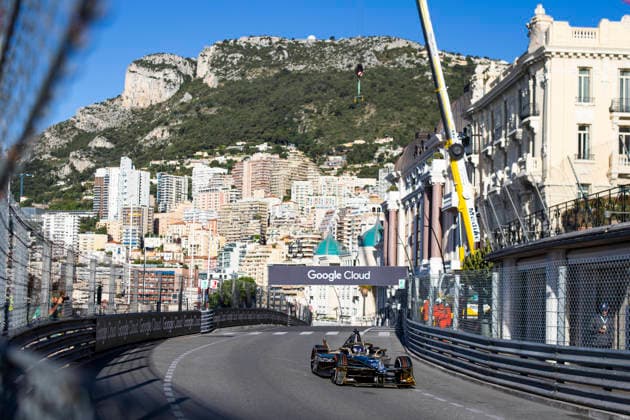 2026 FORMULA E MONACO ePRIX 77 BARNARD Taylor (gbr), DS Penske, DS E-Tense FE25, action during the Monaco ePrix, 9th and 10th round of the 2025-26 ABB FIA Formula E World Championship, WM, Weltmeisterschaft on the Circuit de Monaco from Mai 16 to 17, 2026 in Monte-Carlo, Monaco - Monte-CarloMonaco  Copyright: xJULIENxDELFOSSEx