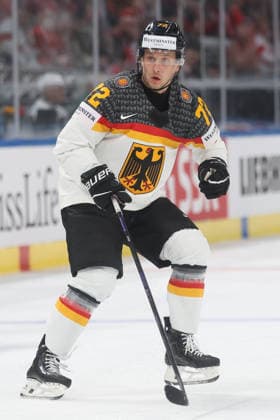 WM 2026 GER - FIN Dominik Kahun (GER) 15.05.2026 Swiss Life Arena Zuerich , SCHWEIZ, Herren IIHF World Championship, WM, Weltmeisterschaft Zurich 2026 Gruppe A Deutschland - Finnland Dominik Kahun (GER)