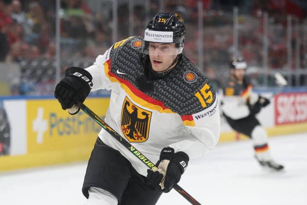 WM 2026 GER - FIN Stefan Loibl (GER) 15.05.2026 Swiss Life Arena Zuerich , SCHWEIZ, Herren IIHF World Championship, WM, Weltmeisterschaft Zurich 2026 Gruppe A Deutschland - Finnland Stefan Loibl (GER)