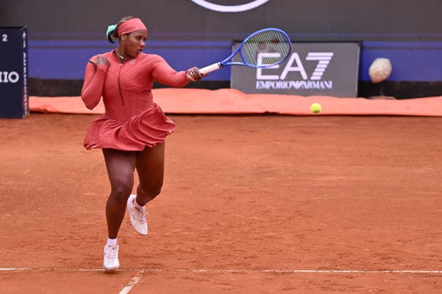 IPA84742843 - Taylor Townsend of USA against Nicole Melichar-Martinez of USA and Cristina Bucsa of Spain during the Internazionali BNL d Italia Day Eleven at Foro Italico on May 15, 2026 in Rome, Italy.  Copyright: xDomenicoxCippitelli IPAxSportx xx 84742843