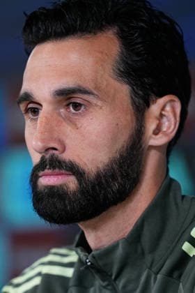 May 16, 2026, Valdebebas, Madrid, Spain: Alvaro Arbeloa, head coach of Real Madrid, attends his press conference, PK, Pressekonferenz during the training day of Real Madrid ahead the Spanish League, LaLiga EA Sports, football match against Sevilla FC at Ciudad Deportiva Real Madrid on May 16, 2026, in Madrid, Spain. Alvaro Arbeloa Press Conference For Real Madrid - Laliga Ea Sports - ZUMAa181 20260516_zaa_a181_020 Copyright: xDennisxAgyemanx