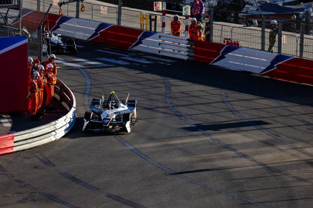 Antonio Felix da Costa (Jaguar TCS Racing, 13) erstes freies Training Free Practice 1, ABB FIA Formula E World Championship, WM, Weltmeisterschaft Monaco e-Prix 2026, Monte Carlo, Saison 12 2025 26, Runde 9, 16.05.2026, ABB FIA Formula E World Championship, Monaco e-Prix 2026, Monte Carlo, Saison 12 2025 26, Runde 9, 16.05.2026 Monte Carlo Copyright: xEibner-Pressefoto LauraxRoemerx EP_LRR
