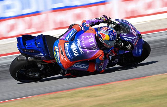 Ahead of Catalan MotoGP in Barcelona BARCELONA, SPAIN - MAY 16: Toprak Razgatlioglu of Prima Pramac Yamaha MotoGP takes part in the qualifying session ahead of Catalan MotoGP, the 6th leg of the 2026 MotoGP World Championship, WM, Weltmeisterschaft at the Circuit de Barcelona-Catalunya in Barcelona, Spain on May 16, 2026. Burak Akbulut Anadolu Barcelona Spain. Editorial use only. Please get in touch for any other usage.  Copyright: x2026xAnadoluxBurakxAkbulutx