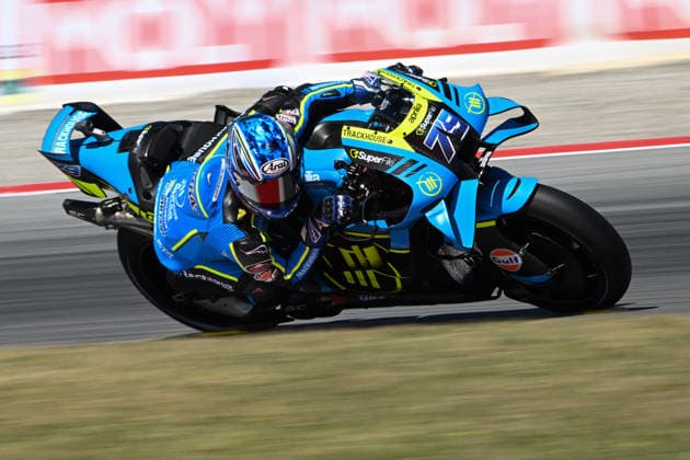 Ahead of Catalan MotoGP in Barcelona BARCELONA, SPAIN - MAY 16: Ai Ogura of Trackhouse MotoGP takes part in the qualifying session ahead of Catalan MotoGP, the 6th leg of the 2026 MotoGP World Championship, WM, Weltmeisterschaft at the Circuit de Barcelona-Catalunya in Barcelona, Spain on May 16, 2026. Burak Akbulut Anadolu Barcelona Spain. Editorial use only. Please get in touch for any other usage.  Copyright: x2026xAnadoluxBurakxAkbulutx