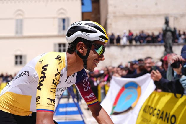 Colombia™s Egan Arley Bernal Gomez of Netcompany Ineos during Stage 8 of the Giro d™Italia, from Chieti to Fermo, Italy, Saturday, May 16, 2026.  Copyright: xMassimoxPaolone LaPressex