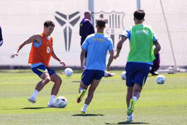 May 16, 2026, Sant Joan Despi, Barcelona, SPAIN: Andreas Christensen during the training day of FC Barcelona, Barca ahead the Spanish League, Laliga EA Sports, football match against Real Betis at Ciudad Esportiva Joan Gamper on May 16, 2026 in Sant Joan Despi, Barcelona, Spain. FC Barcelona Training And press conference, PK, Pressekonferenz - LaLiga EA Sports - ZUMAa181 20260516_zaa_a181_099 Copyright: xJavierxBorregox