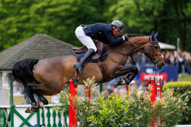 HAMBURG - Al Shira aa 95. Deutsches Spring- und Dressur DERBY 2026, HAMBURG - Al Shira aa 95. Deutsches Spring- und Dressur DERBY 2026 VAN OLST Mike (BEL), Comme Elle Faut Odth Z Al Shira aa Derby Tour Range Rover presents CSI4* Grand Prix - Int. jumping competition with jump-off (1.50 m) Hamburg, Jenischpark, Derby Park Klein Flottbek 16. May 2026 -