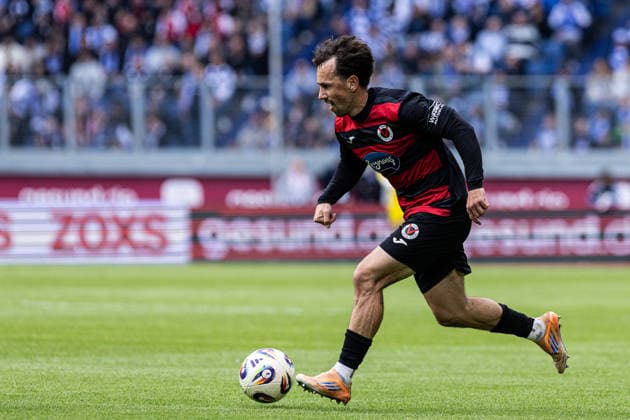 3.Liga: MSV Duisburg - FC Viktoria Köln; 16.05.2026 Simon Handle (FC Viktoria Köln, 7) 3.Liga: MSV Duisburg - FC Viktoria Köln; Schauinsland-Reisen-Arena, Duisburg, 16.05.2026 DFB regulations prohibit any use of photographs as image sequences and or quasi video. Copyright: xBEAUTIFULxSPORTS Buriakovx