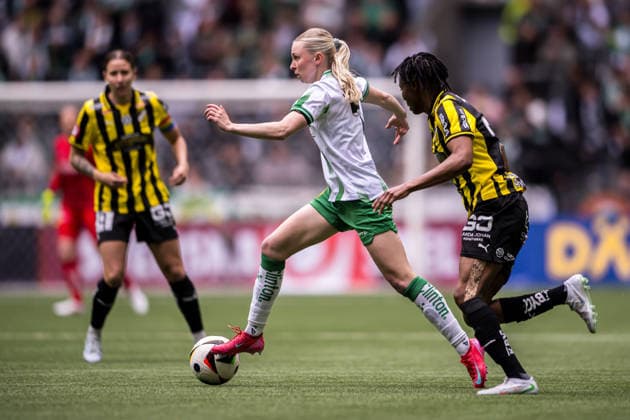 260516 Hammarbys Emilie Joramo under finalen i Svenska Cupen mellan Hammarby och Häcken den 16 maj 2026 i Stockholm. Copyright: MAXIMxTHORE BB260516MT012