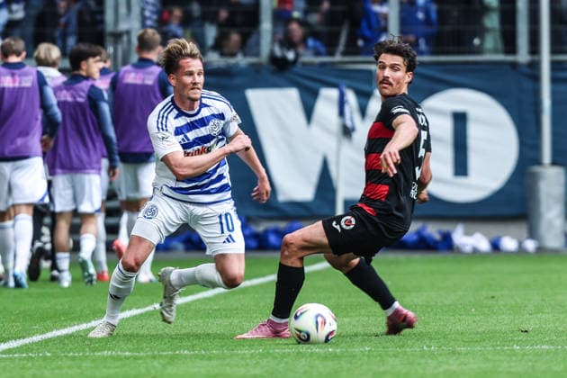 Fussball, 3.Liga Saison 2025 2026 38. Spieltag MSV Duisburg - FC Viktoria Köln 16.05.2026, schauinsland-reisen-arena Christian Viet (MSV Duisburg, 10) Duisburg schauinsland-reisen-arena Nordrhein-Westfalen Deutschland